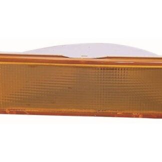 Image 1 Alt Text: ABAKUS 213-1621R-YUE headlight front view showing the yellow indicator lens