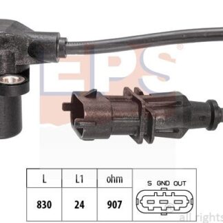 MITSUBISHI Canter crankshaft sensor 1.953.843 | EPS | 7.Generation | 830mm Cable