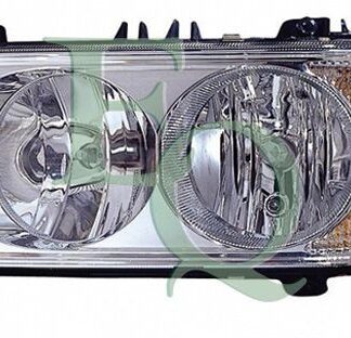 DAF 45 Left Headlight - EQUAL QUALITY PP0915S Driver Side