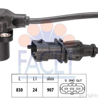 MITSUBISHI Canter crankshaft sensor 9.0843 | FACET | 7.Generation | 830mm Cable