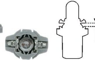 03734100000 Dashboard Bulb for Trucks — Magneti Marelli B2,4W 24V Grey