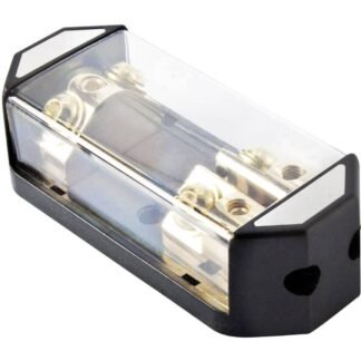 14193 Fuse Holder for Trucks — Sinuslive SB 1-2 Gold-Plated Dual Circuit ANL 50mm²